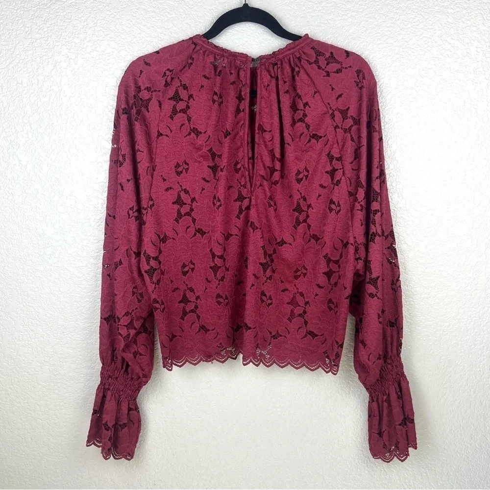 Free People Olivia Lace Tee